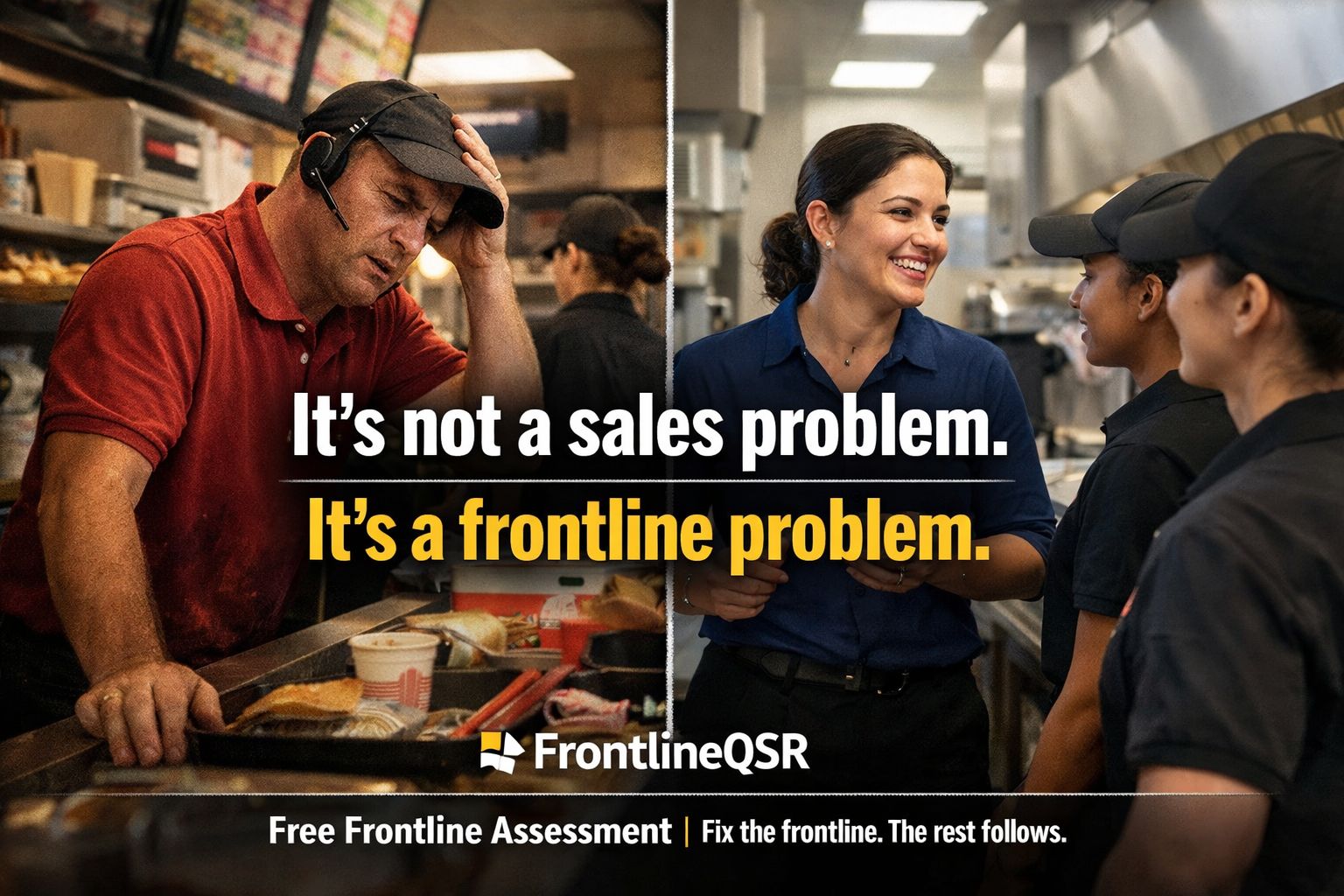 It’s not a sales problem. It’s a frontline problem.